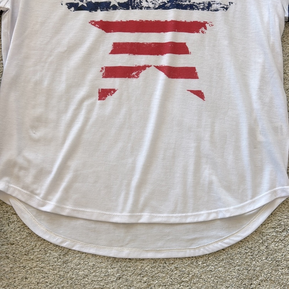 American Flag Short Sleeve Tee - Picture 5 of 7